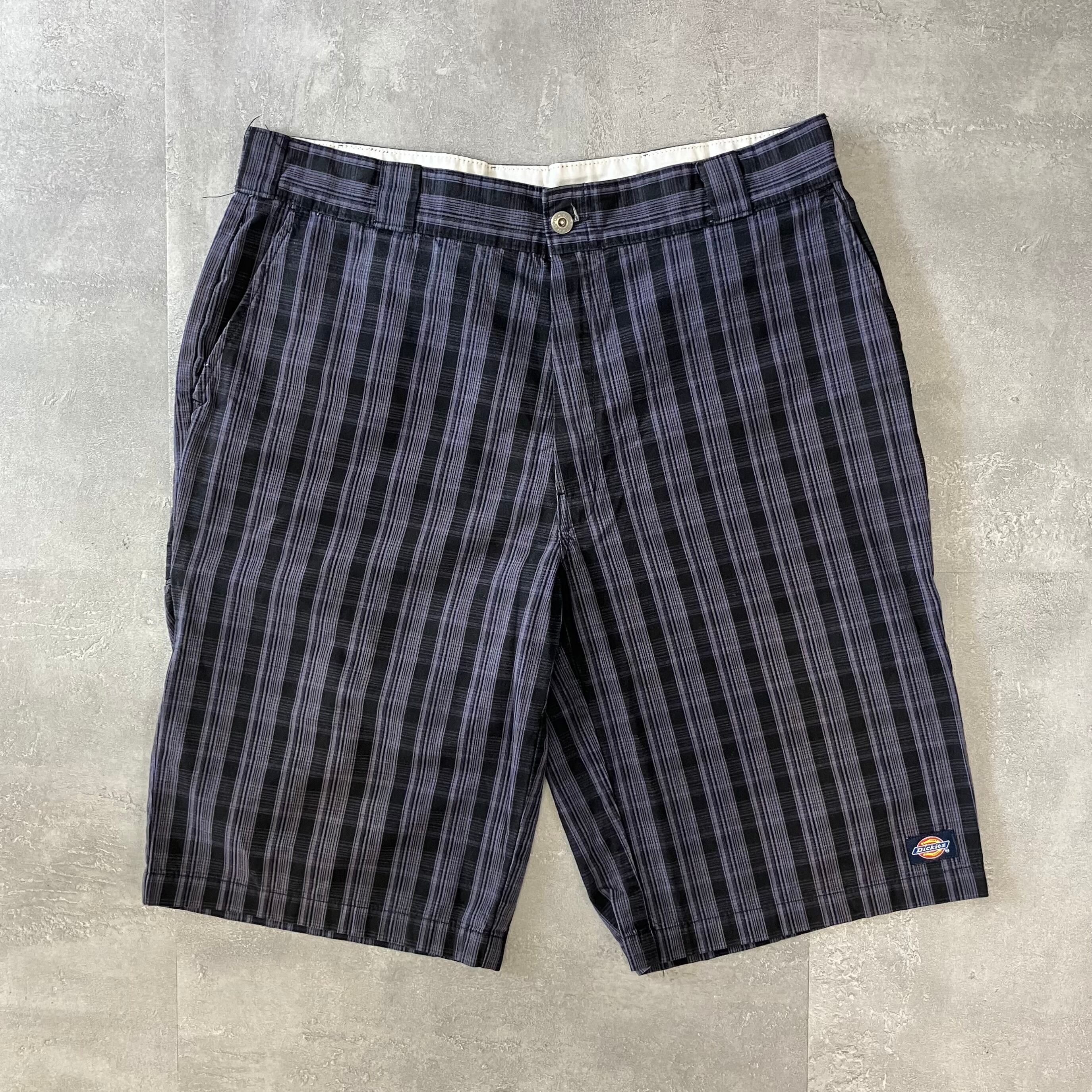 《実寸w35》Dickies ディッキーズ ショーツ ハーフパンツ チェック No.2892