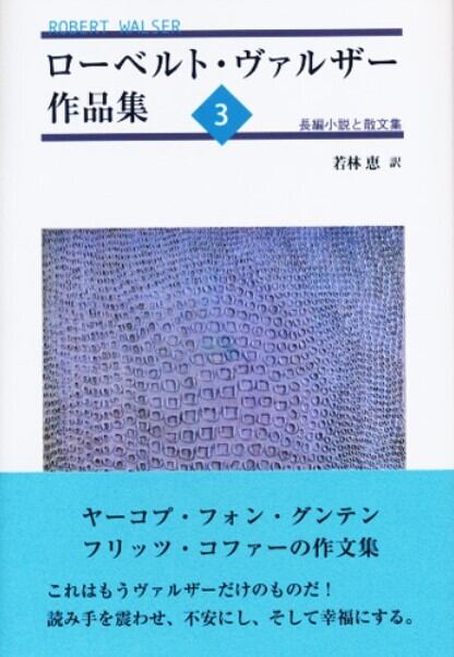 ローベルト・ヴァルザー作品集』 | toi books