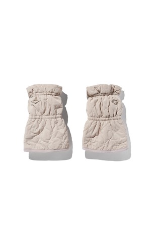 [MSCHF] QUILTED ANKLE WARMERS_IVORY ミスチーフ 正規品 韓国ブランド 韓国ファッション 韓国代行 韓国通販 mischief