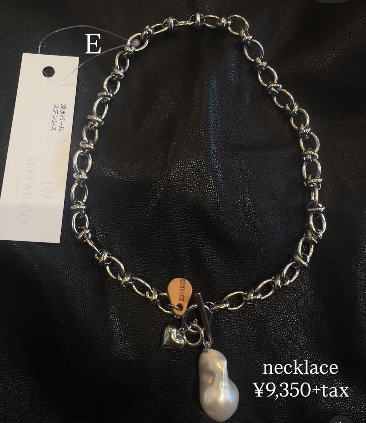 【ZEFFAR.CO】ネックレス 淡水パール