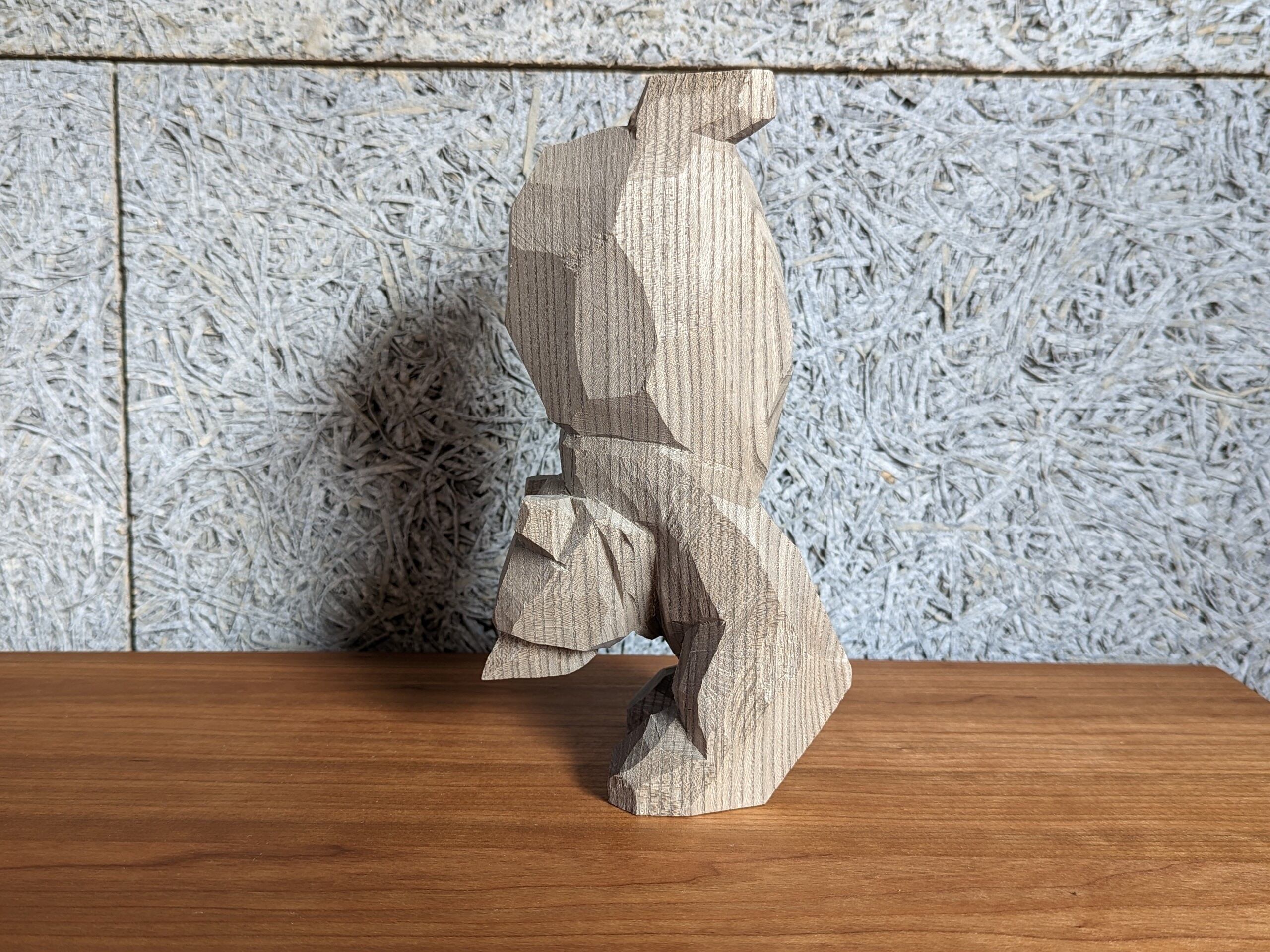 佐藤憲治 逆立ち熊 ＃2＊ニレ埋れ木 | 木彫りの熊 | inoya | Basic