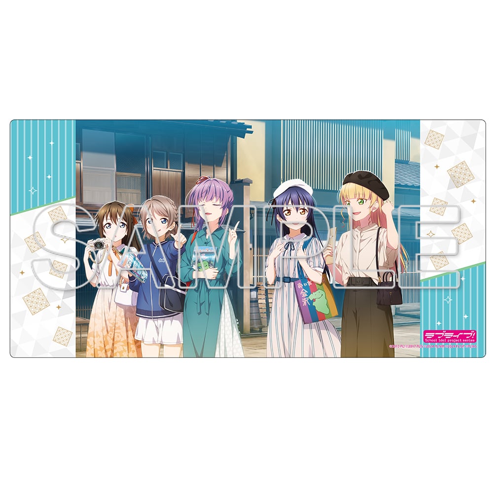 ラブライブ!シリーズ おでかけラブライブ! デスクマット 海未&曜&しずく&すみれ&梢
