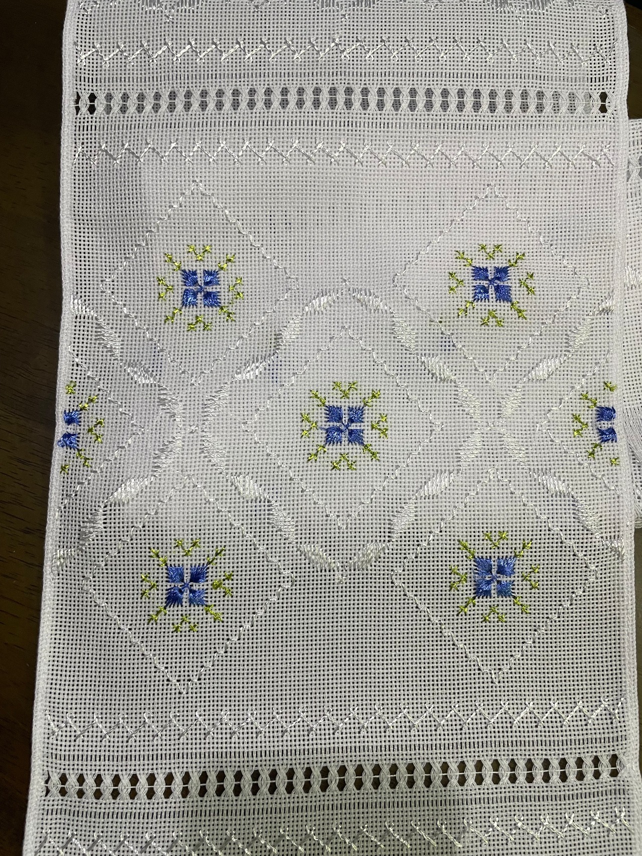 ウクライナ伝統手刺繍祭具タオル「ルシニク」 - 5