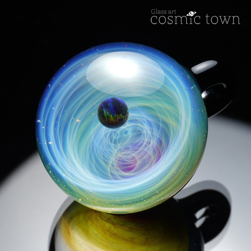 宇宙モチーフガラスペンダント / ネックレス ギフトボックス 宇宙モチーフガラスペンダント / ネックレス ギフトボックス