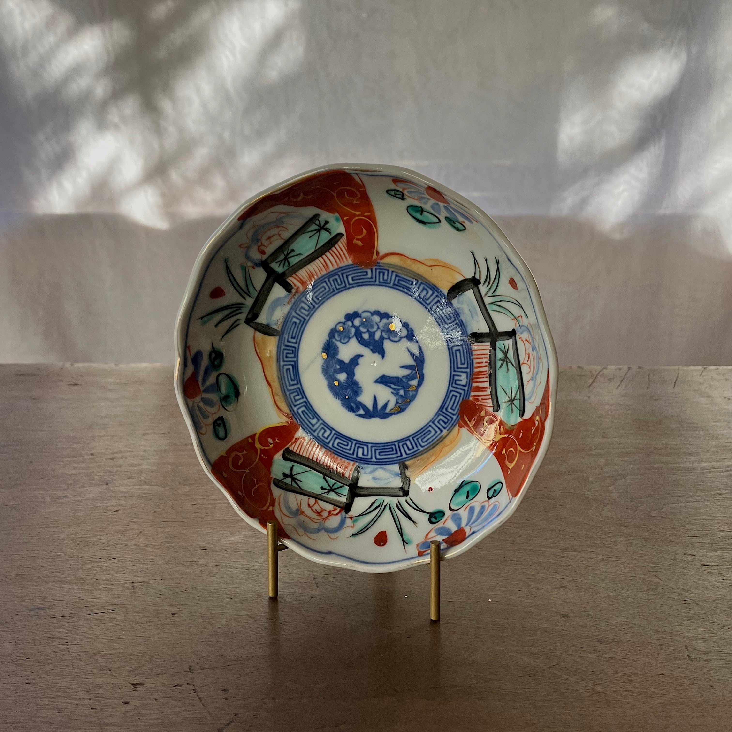 古伊万里錦絵なます皿