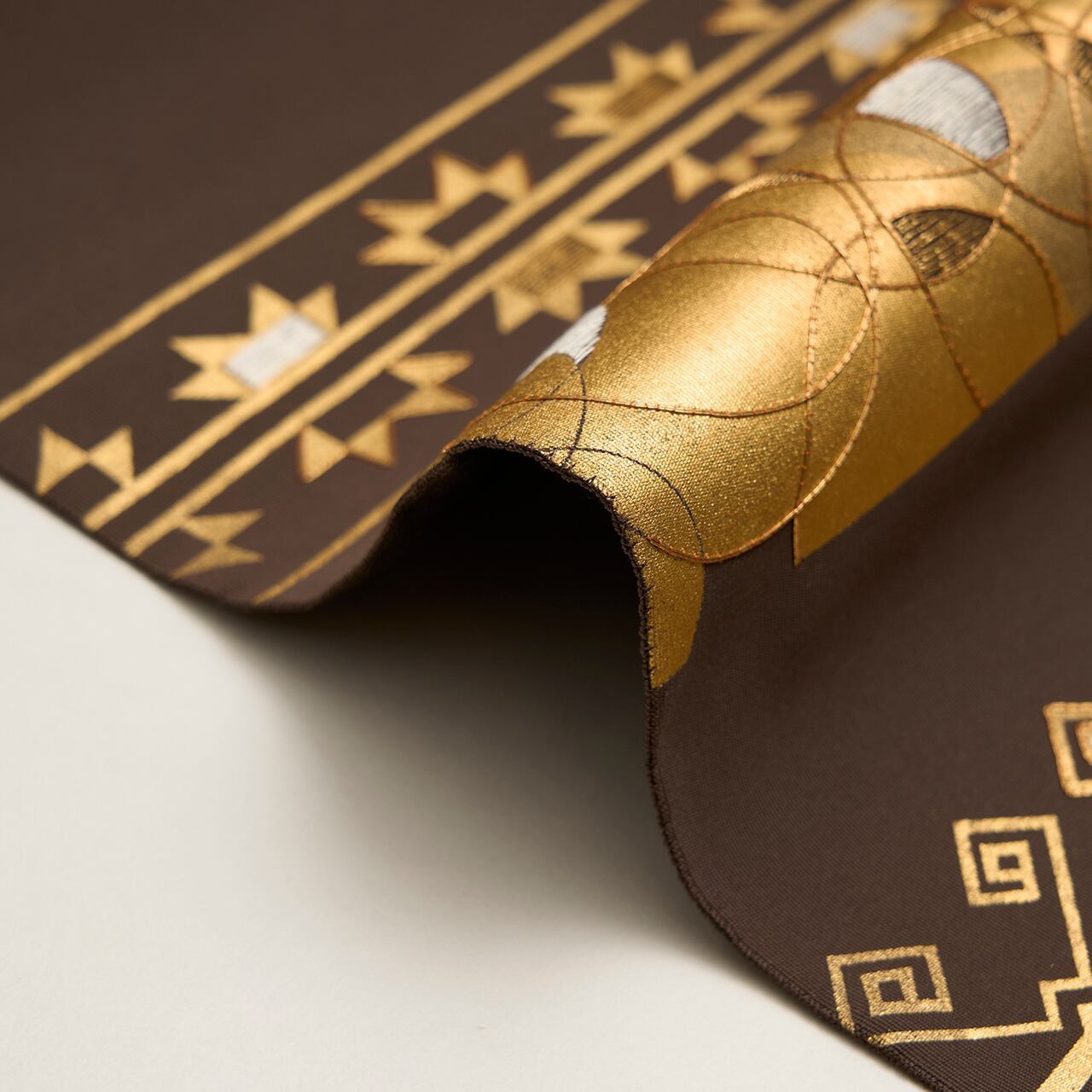 段変わり模様 本金箔に手刺繍袋帯【未着用品】 | かわの屋
