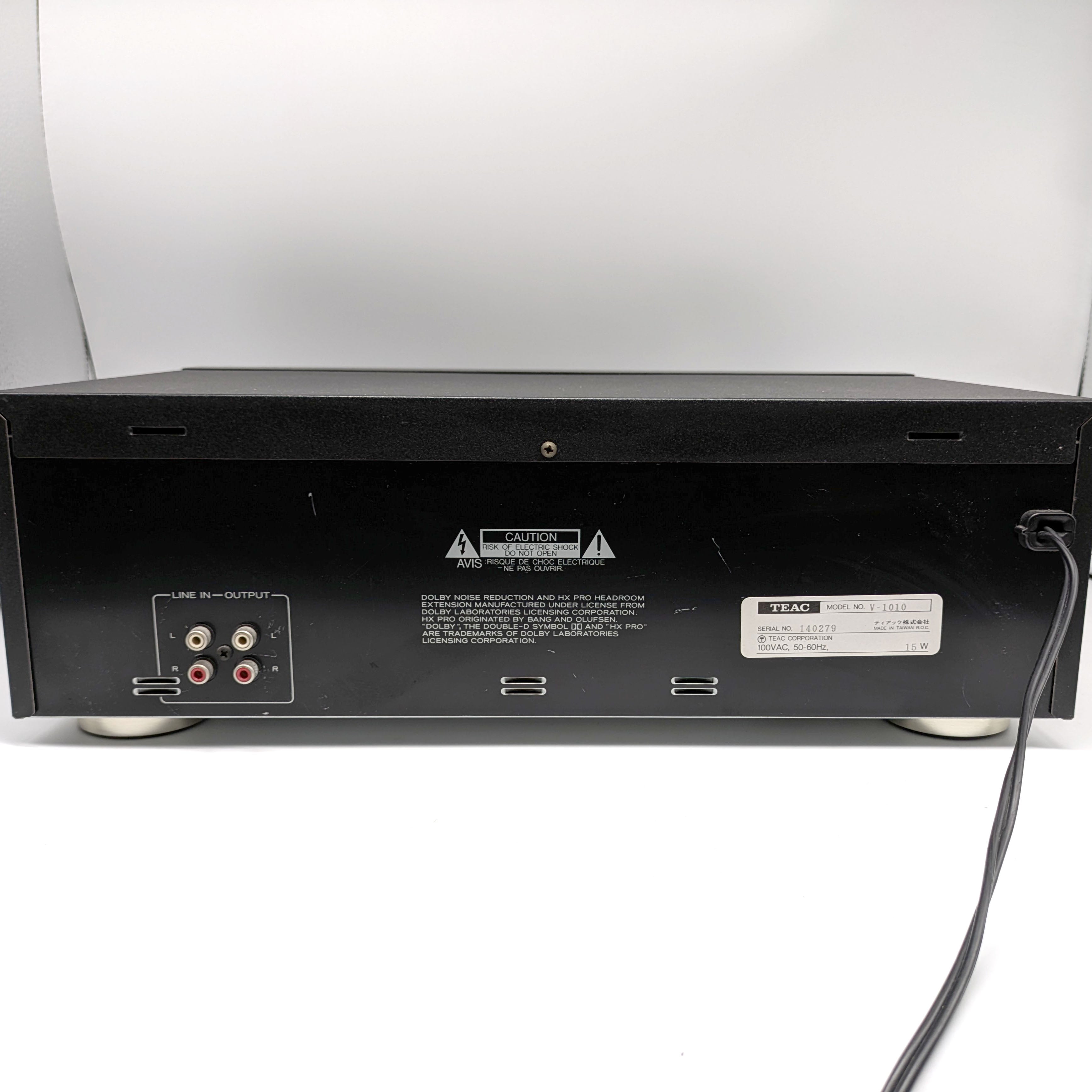 TEAC カセットデッキ V510 TEAC(ティアック)・ステレオカセットデッキ