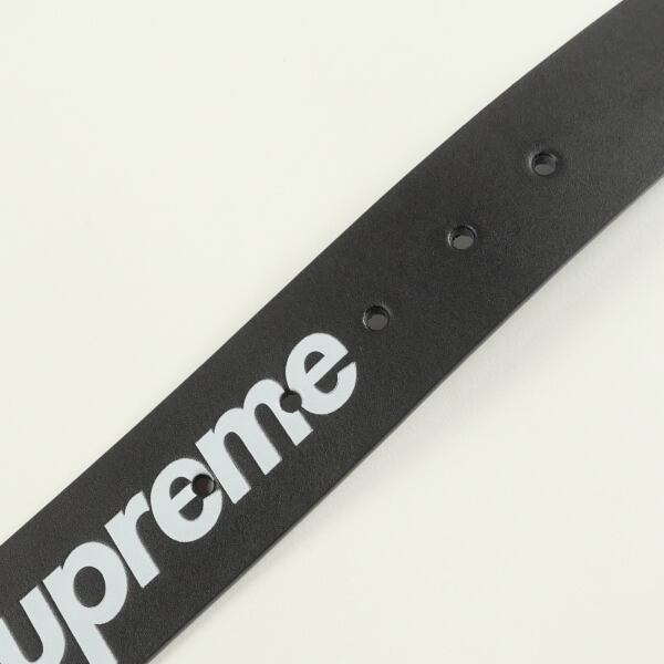 Size【S/M】 SUPREME シュプリーム 22SS Repeat Leather Belt レザー