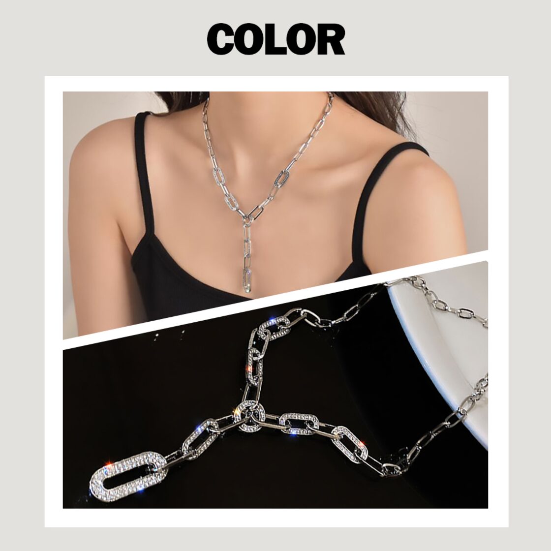STAR JEWELRY K18 一粒ダイヤ ネックレス スネークチェーン ネックレス 