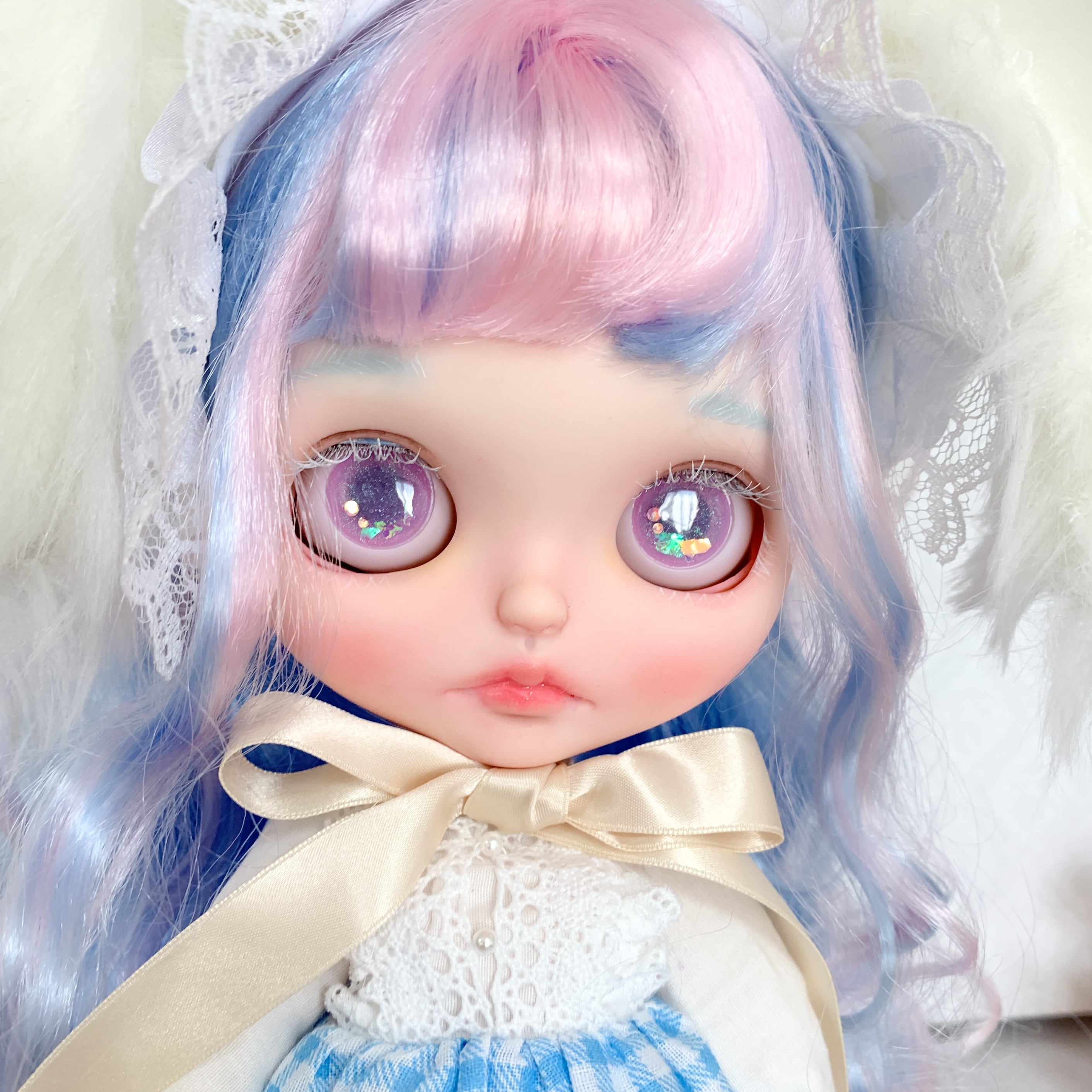 カスタムアイシードール♡イースターピンクブルーミックスちゃん♡【No 