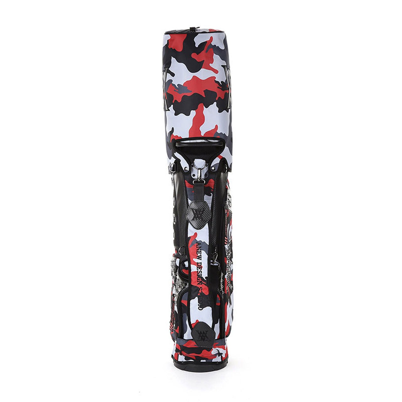 Red Camo Pattern Stand Bag [サイズ: F (AGCUUSB84REF)] [カラー: RED]