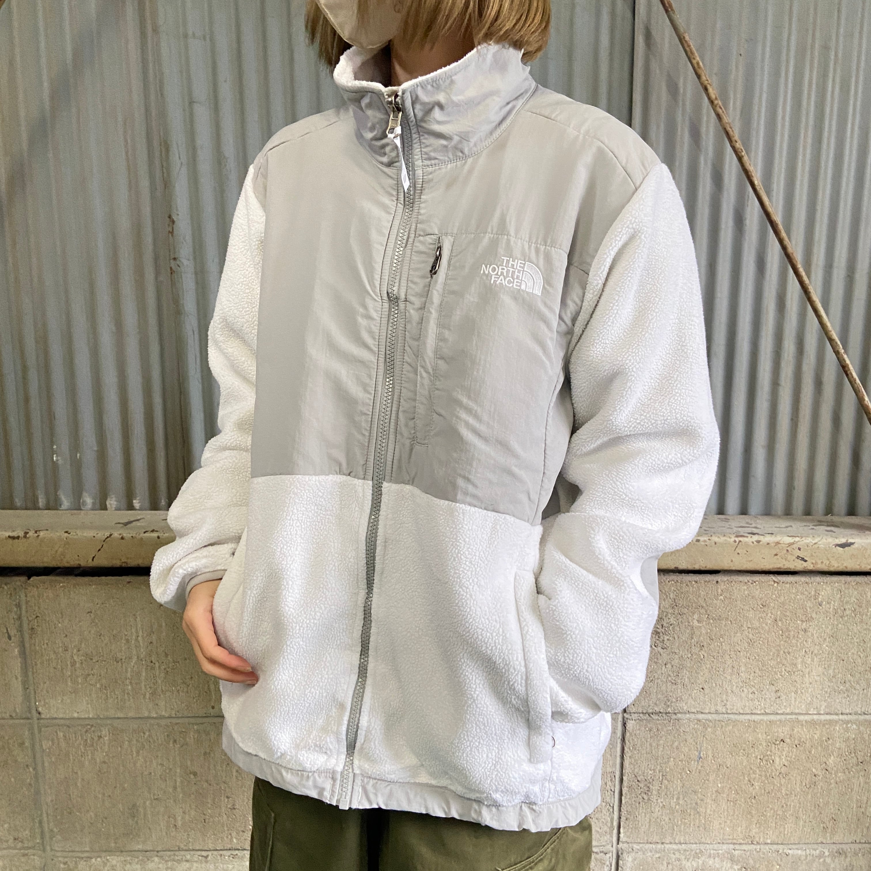 ノースフェイス　the north face デナリジャケット　白　ホワイト