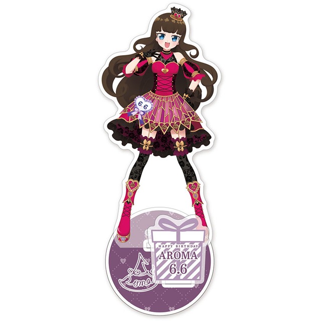 ハピプリバースデー202406 アクリルスタンドあろま