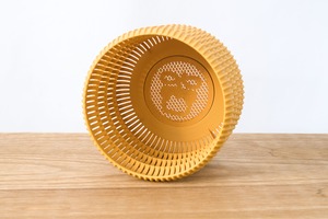 ぷくぷく鉢(4号サイズ)｜パンプキンイエロー