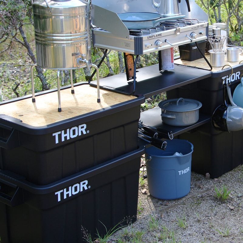 THOR ブリッジボード 天板 テーブル ソー ラージ トート 53L 75L 天板のみ ボックス別売り Bridge Board For Thor  Large Totes