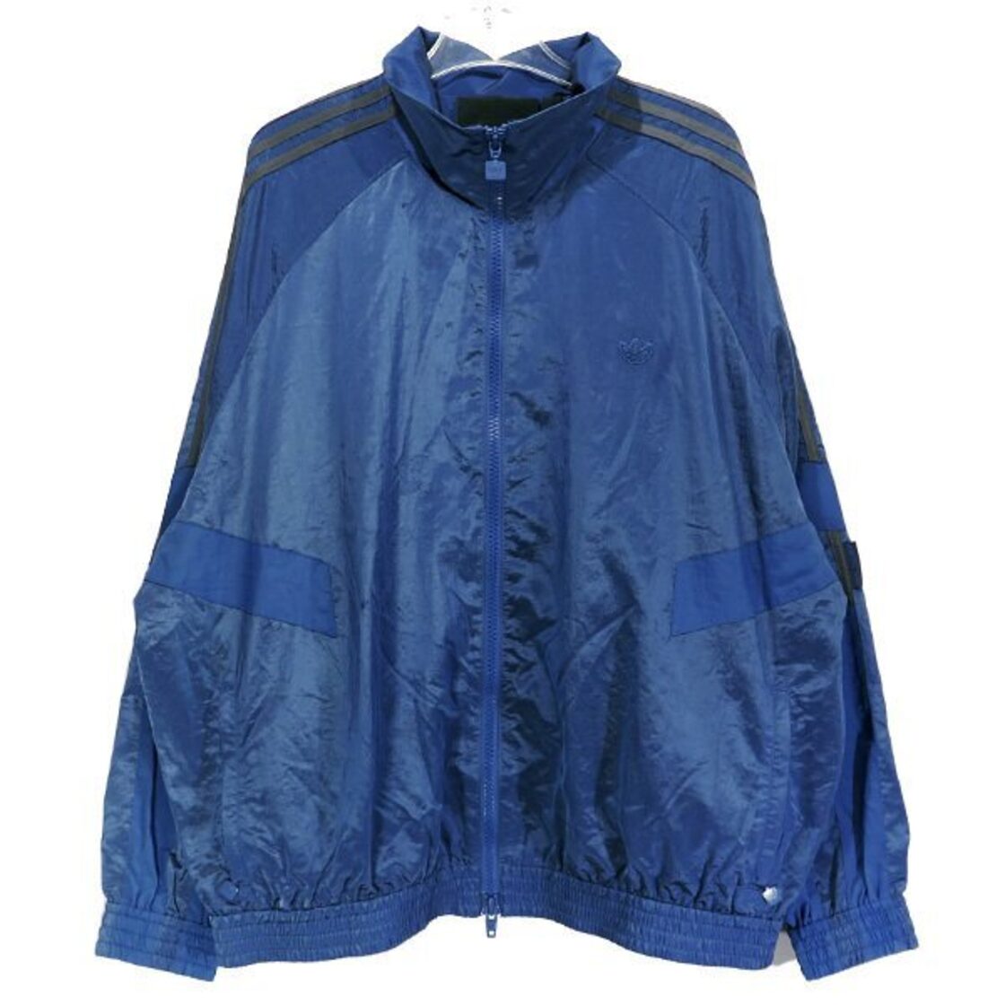 adidas BLUE VERSION BB BLOCKED TRACK TOP HD2240 サイズ2XO 