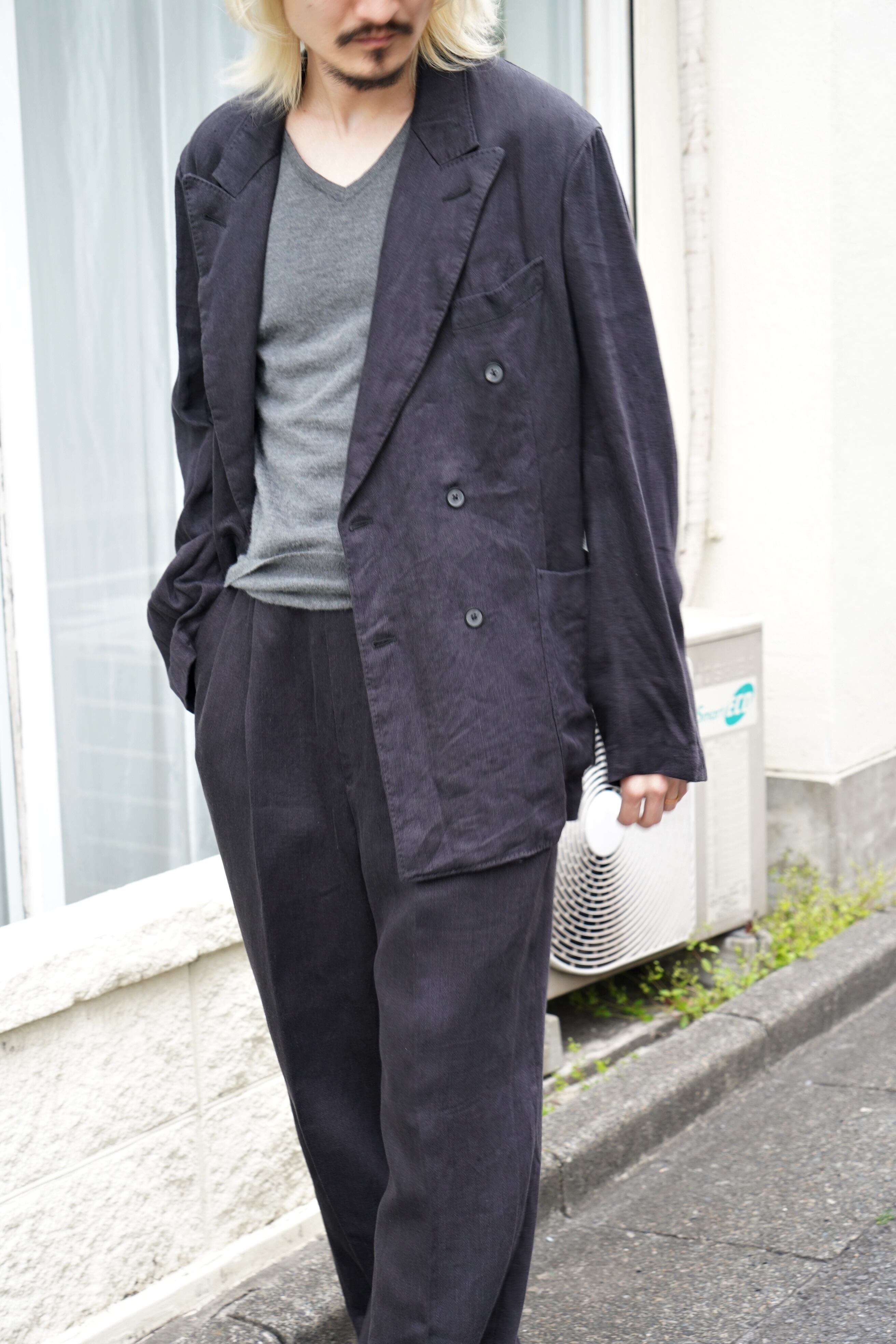 MAATEE&SONS 25SS Uncon Washed JKリネンドゥルン