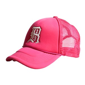 【R13】R13 TRUCKER HAT(FUSCHIA)