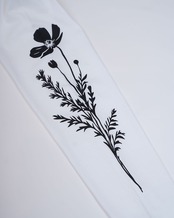 【#Re:room】ARM FLOWER PRINT LONG SLEEVE［REC927］