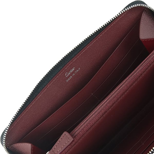 New CARTIER カルティエ 長財布 ラウンドジップインターナショナル