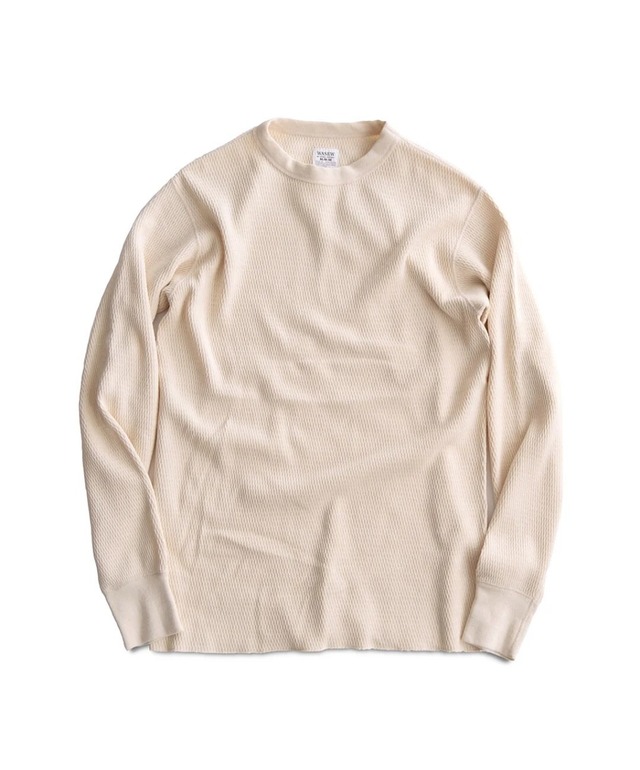 WASEW "MIL THERMAL CREW NECK" Natural Color