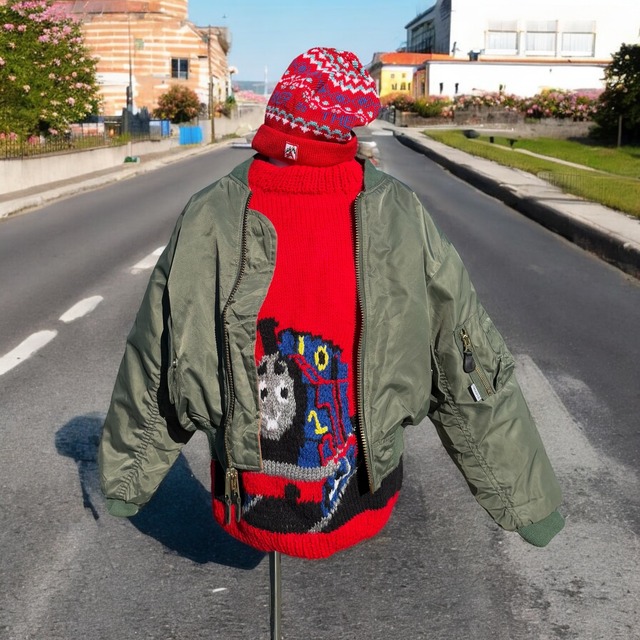 【KIDS】knit hat size:free