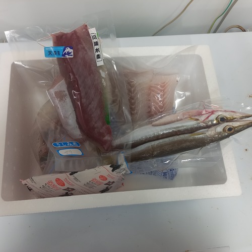 捌き済み旬のお魚食べきりセット(お刺身、焼き魚、フライ用)