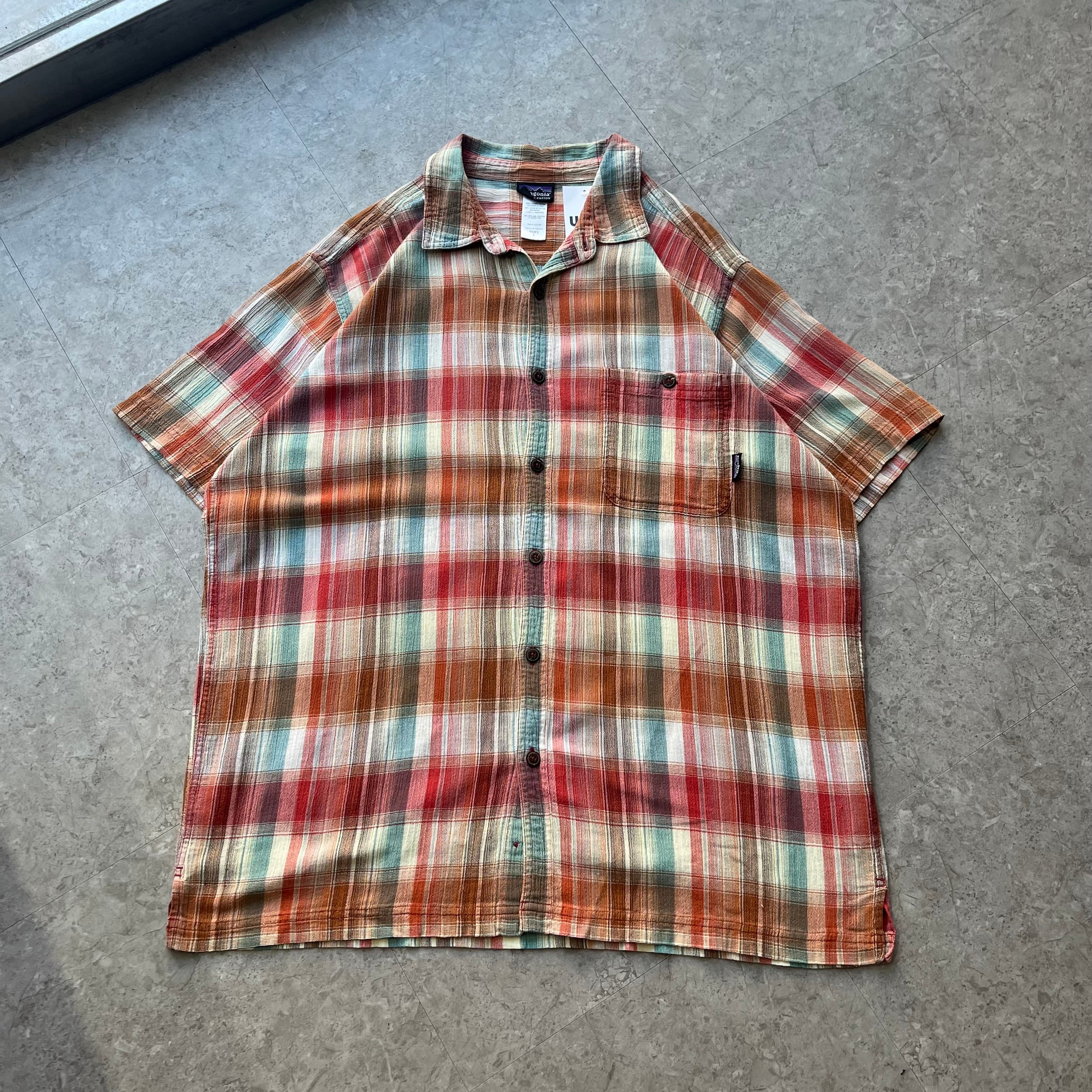 2011s Patagonia "seersucker" S/S check shirt【仙台店】