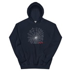 【394】Spider Web Hoodie Navy