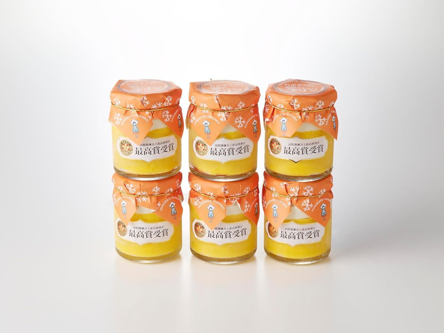 嘉福堂キッチン カボチャの雪んこ プリン 6個入 / サステナブル 北海道