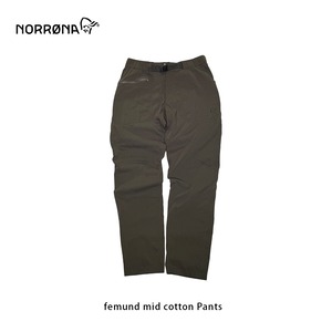 NORRONA　femund mid cotton Pants　M's
