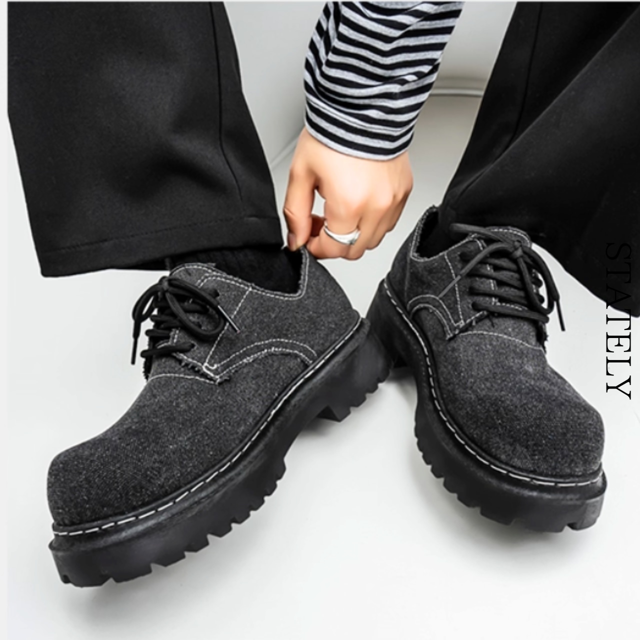 デニムオックスフォードシューズ/3color_S09・画像12