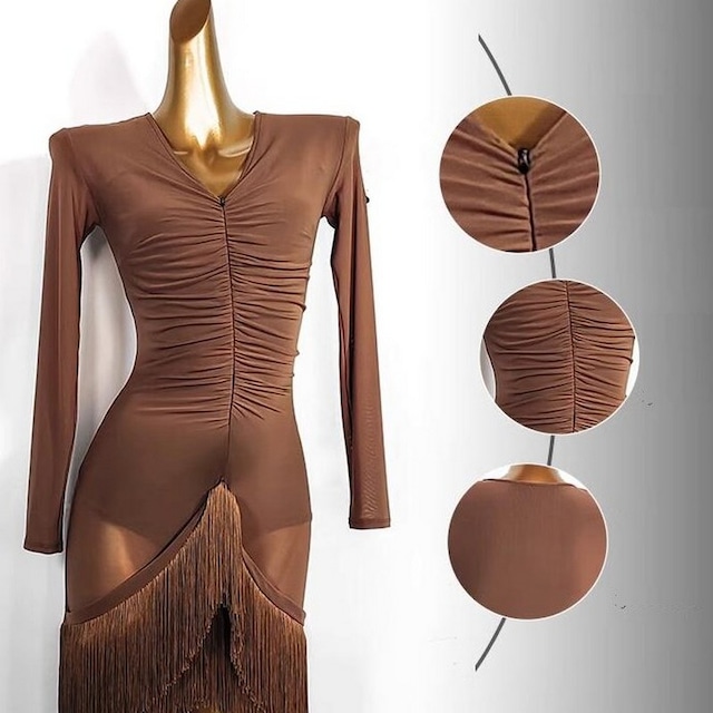 ボディラインエレガンス フリンジドレス ds0099