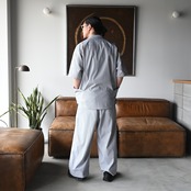 KUON / Seersucker Kite Shirt