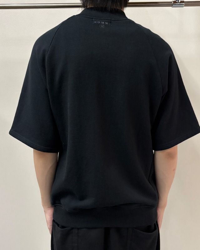 【GOMME HOMME】double zip sweat t-shirt
