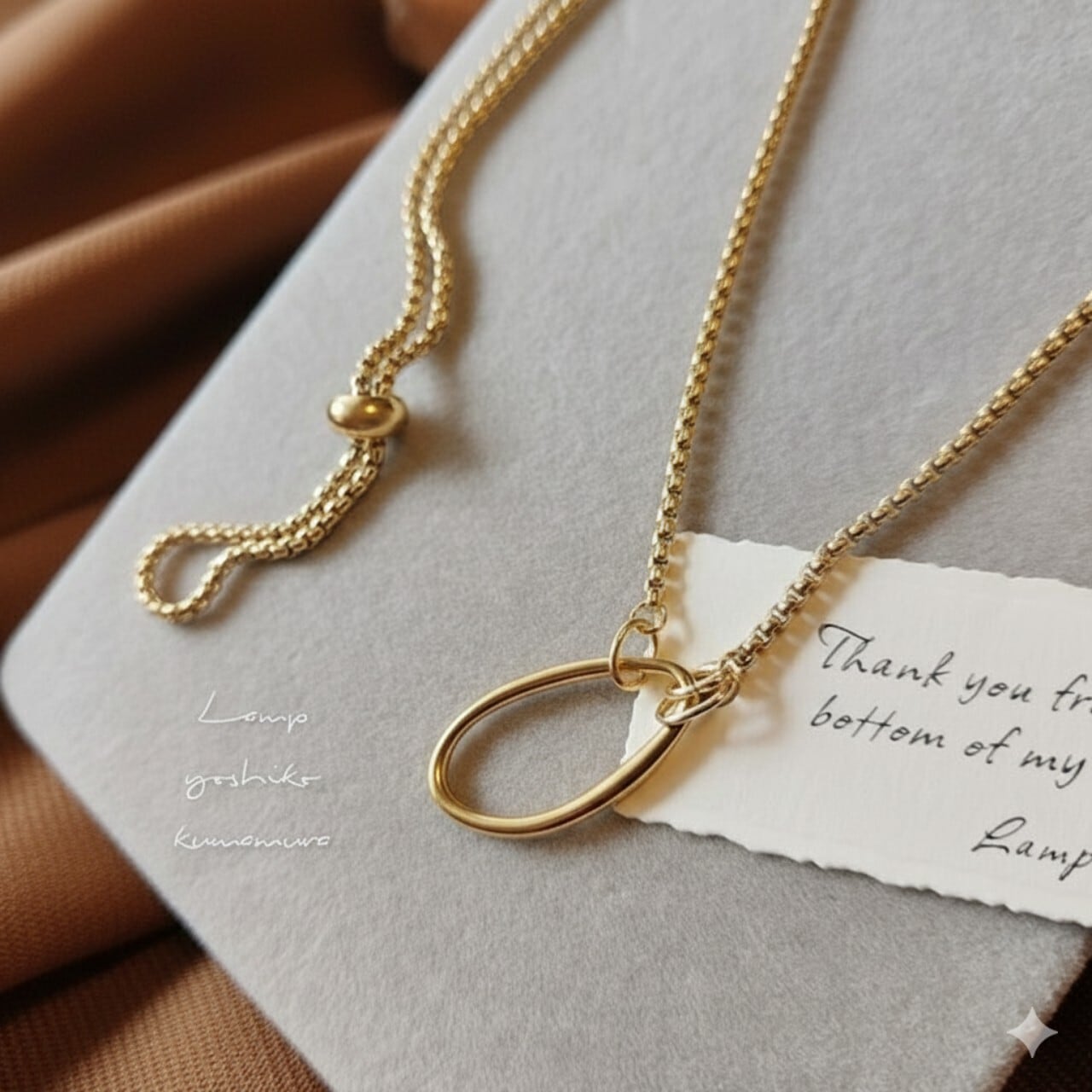 ハワイ語 ネックレス Mahalo マハロ 14K GP | Pay ID