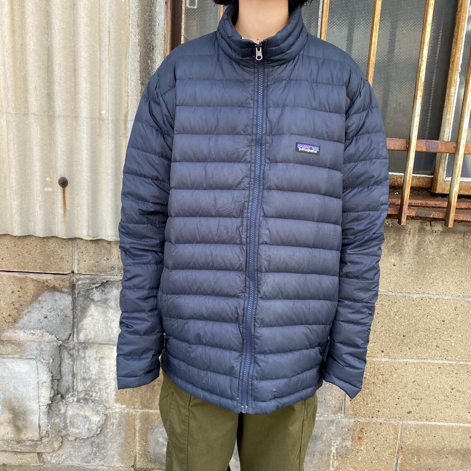 15年製 patagonia パタゴニア ダックダウンジャケット メンズL 古着