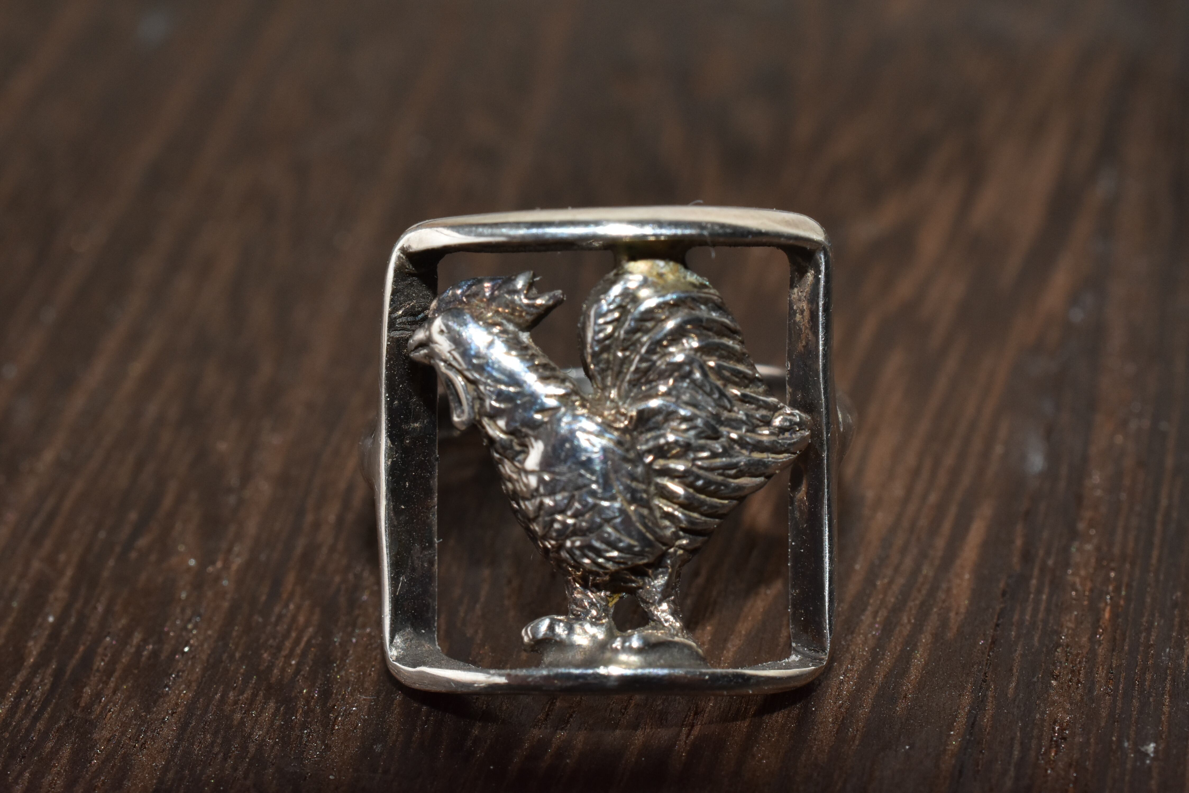 にわとり 指輪 | biscuit925