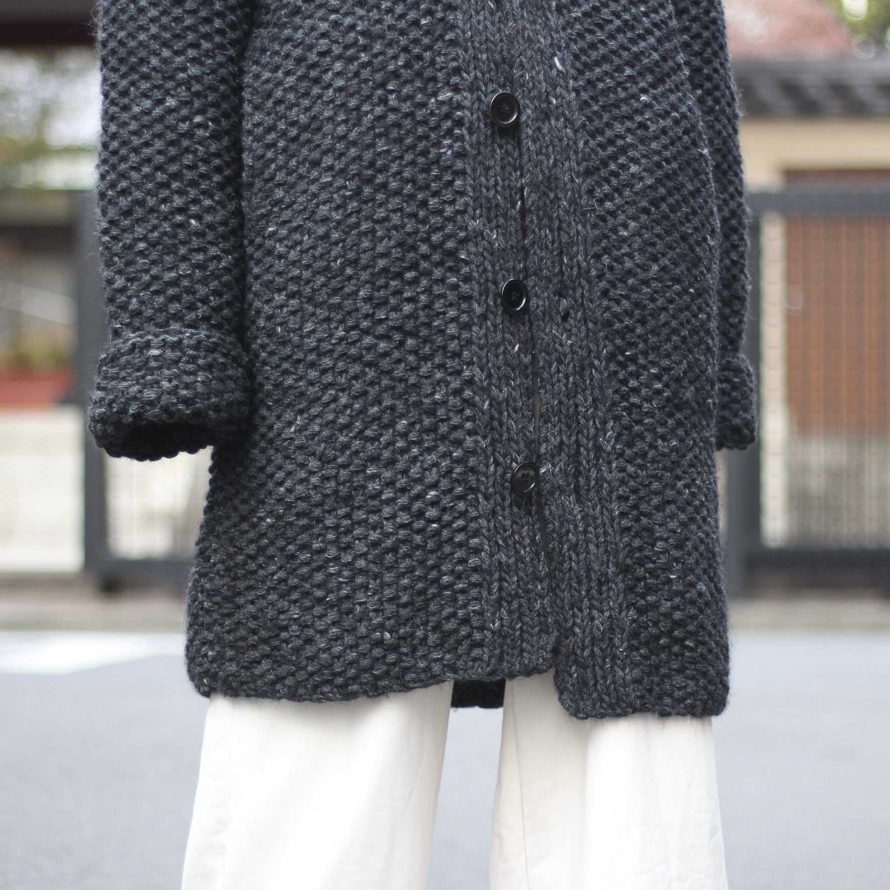 ヨウジヤマモト ウール ハーフコート コート Yamamoto Yohji ヨウジ