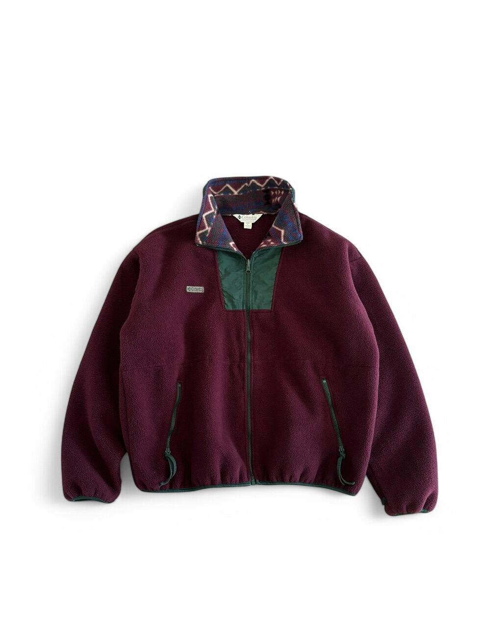 90s USA製 Columbia fleece jacket