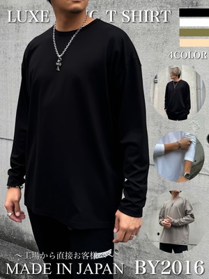 LUXE LONG T SHIRT 【4color】BY2016