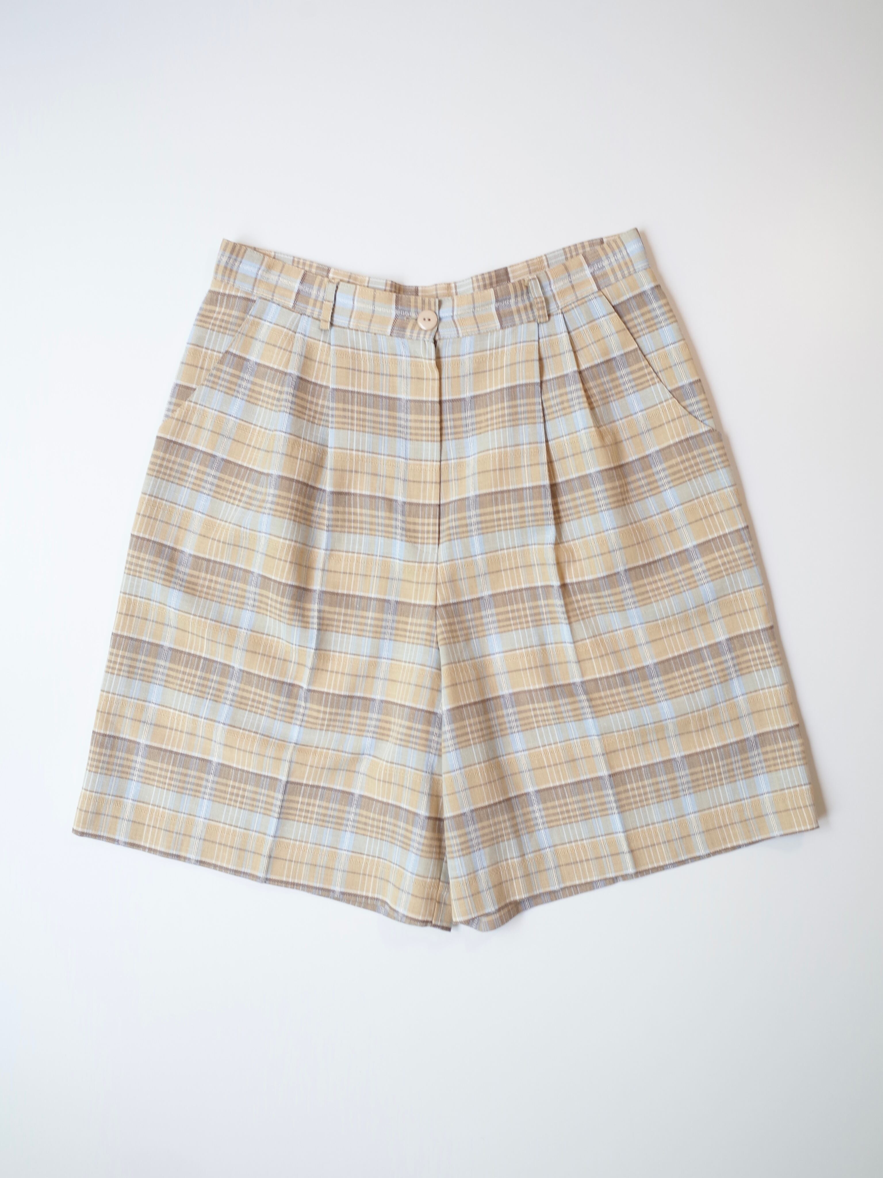 Australia checked shorts