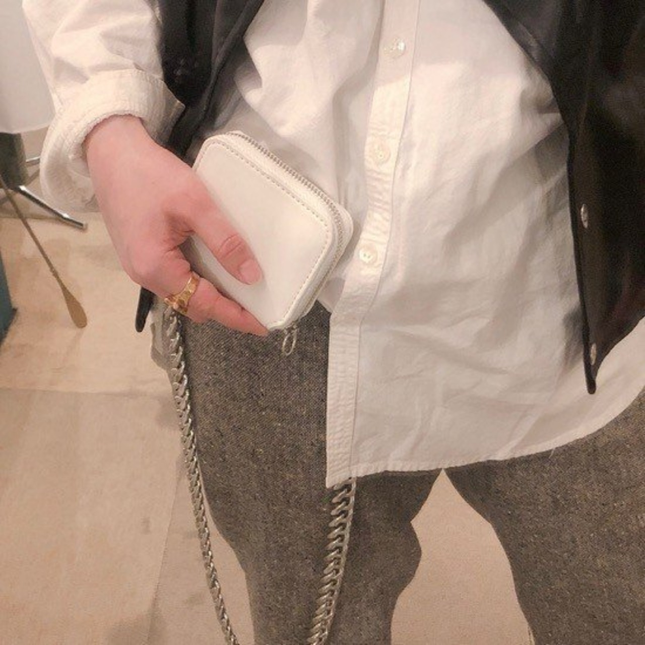 TOPANGA Bag　キャッシュレスバッグ　ホワイト