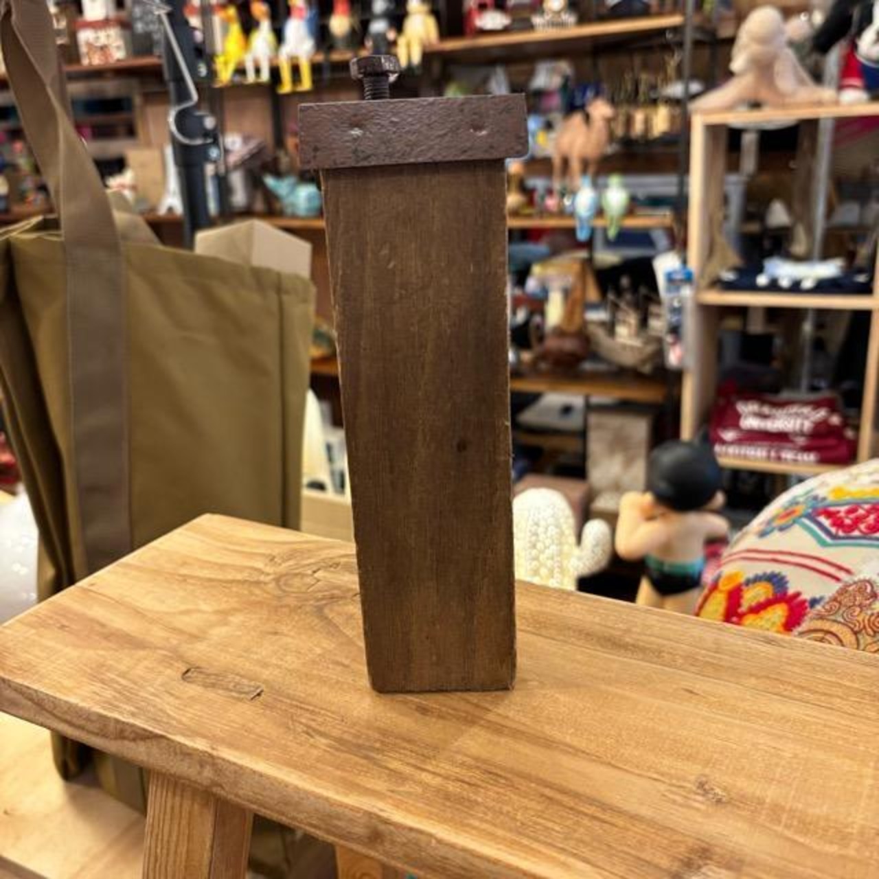 China Wood House Object 2Type 中国 ウッドハウスオブジェ 2種 置物 インテリア雑貨 ギフト 飾り