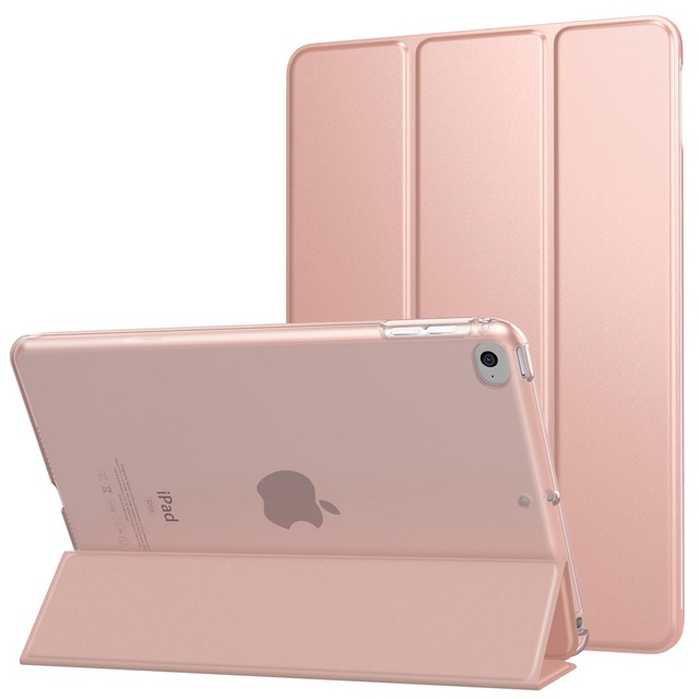 MoKo iPad mini 5/4 ケース iPad mini 第5/4世代 専用保護カバー 7.9インチ 2019/2015 RoseGold