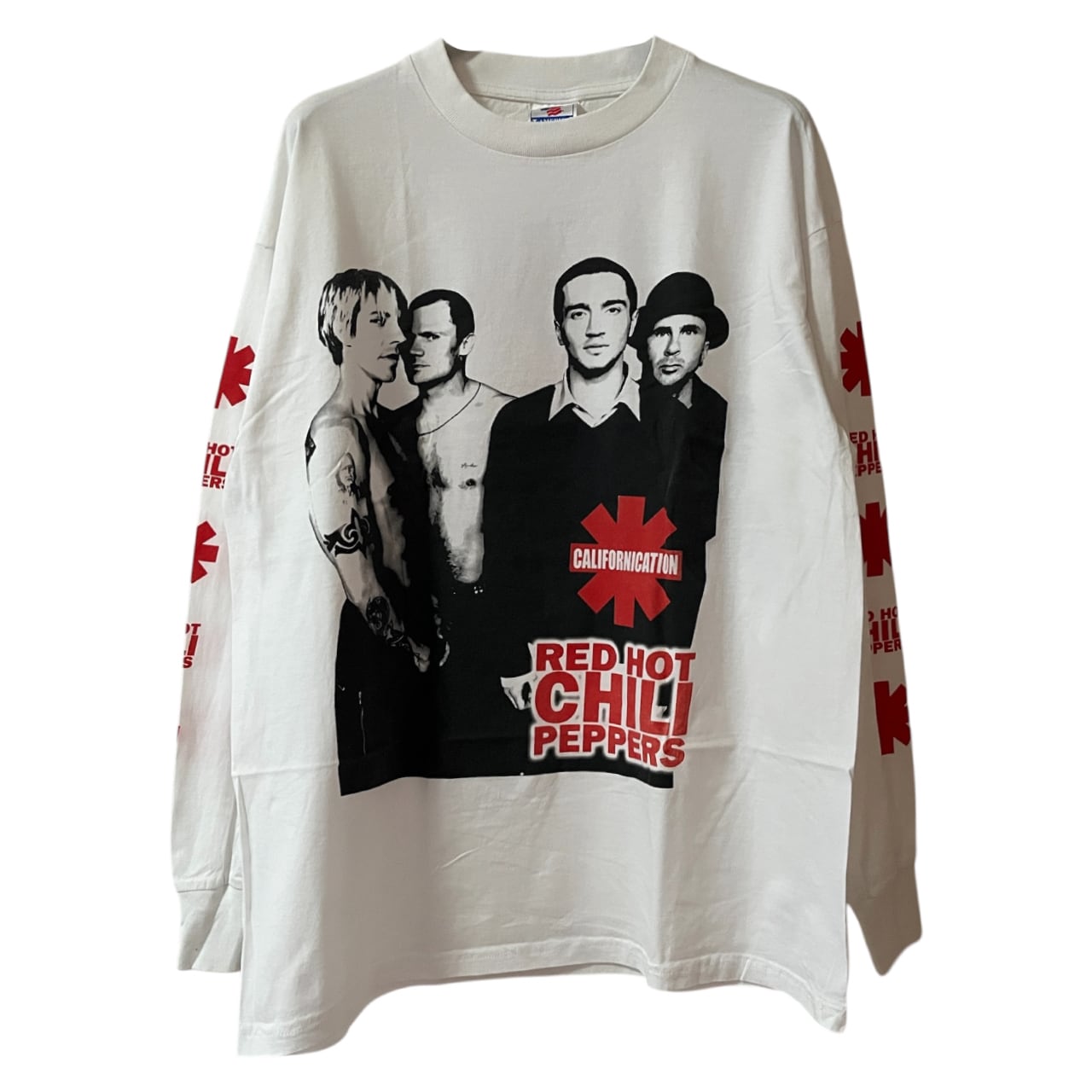 【90s 当時物】RED HOT CHILI PEPPERS ロングTシャツ Red Hot Chili Peppers 90s Californication Tour L/S Band Tee