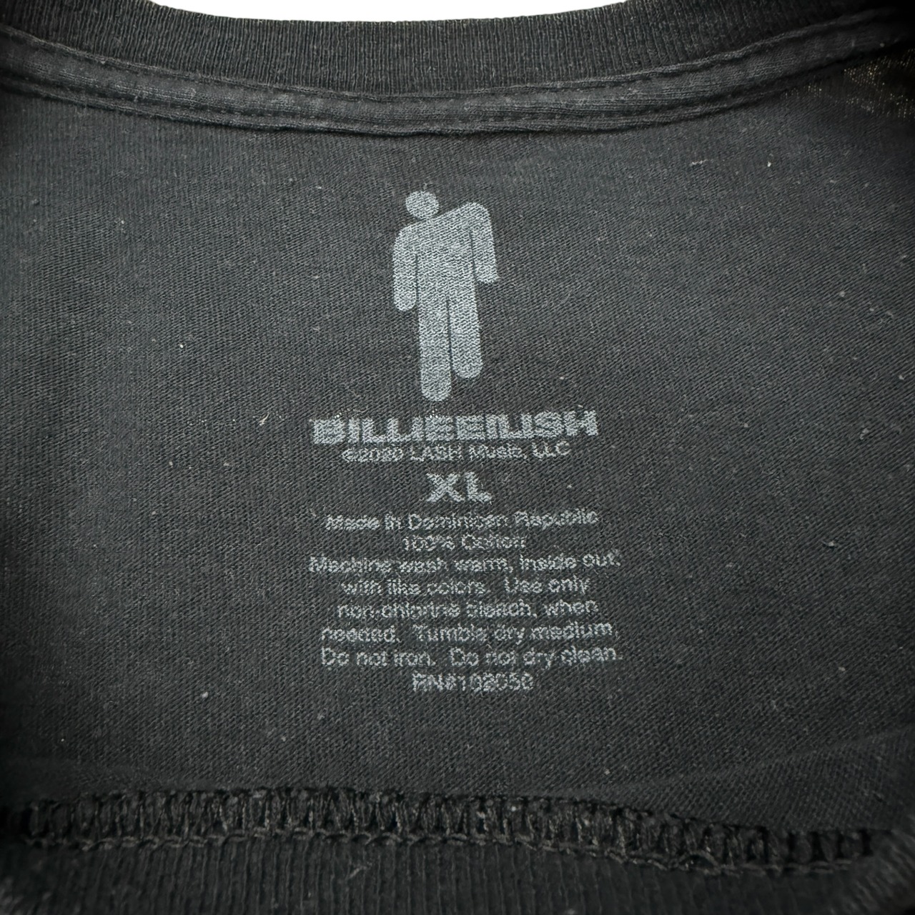 【BILLIE EILISH】ビリー アイリッシュ "SPIDER PORTRAIT" 00's アーティストTシャツ