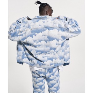 【DRIP0551】D/B Sky Cloud Pattern Jacket