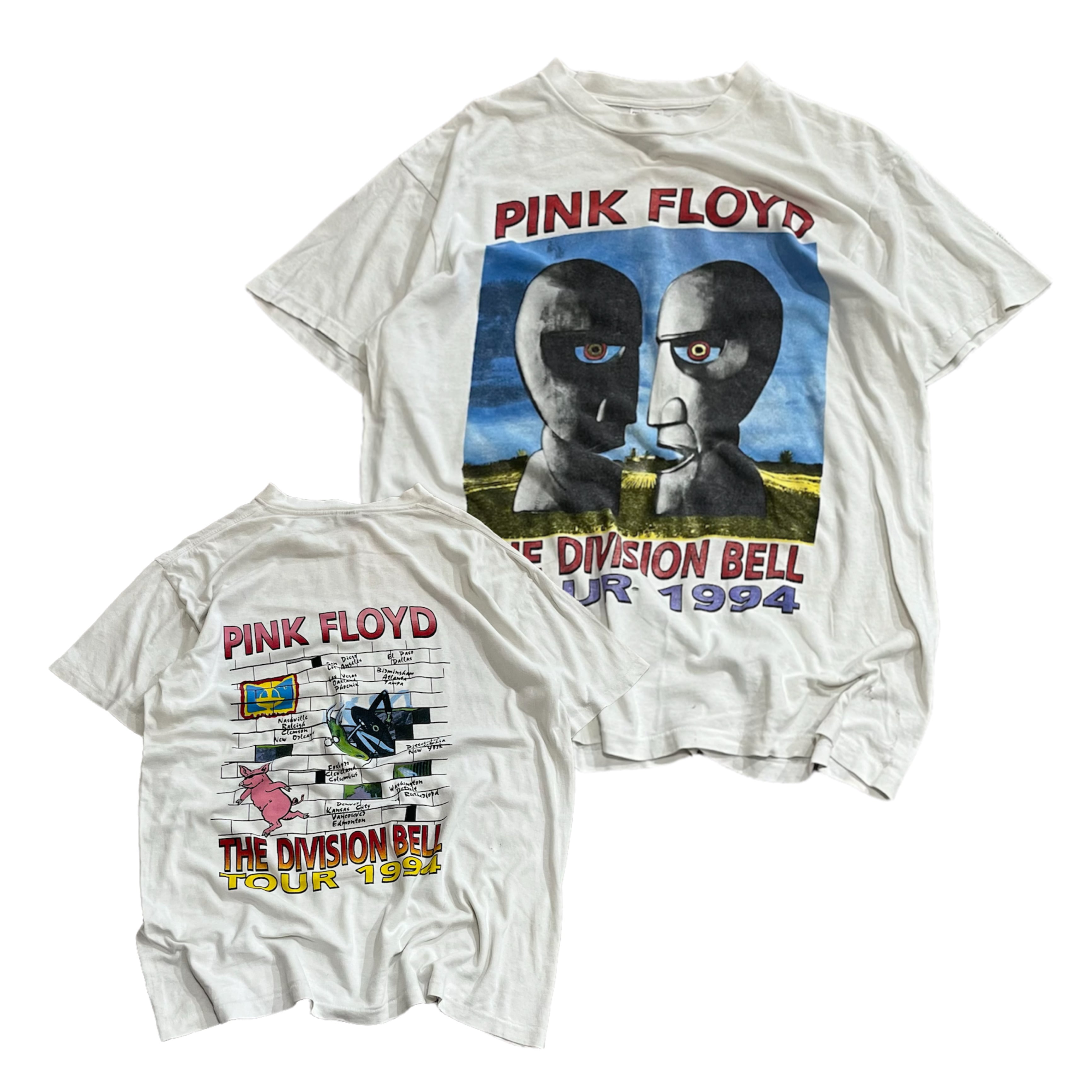 DELTA PINK FLOYD ピンクフロイド バンドTシャツ バンT メンズS /eaa333130