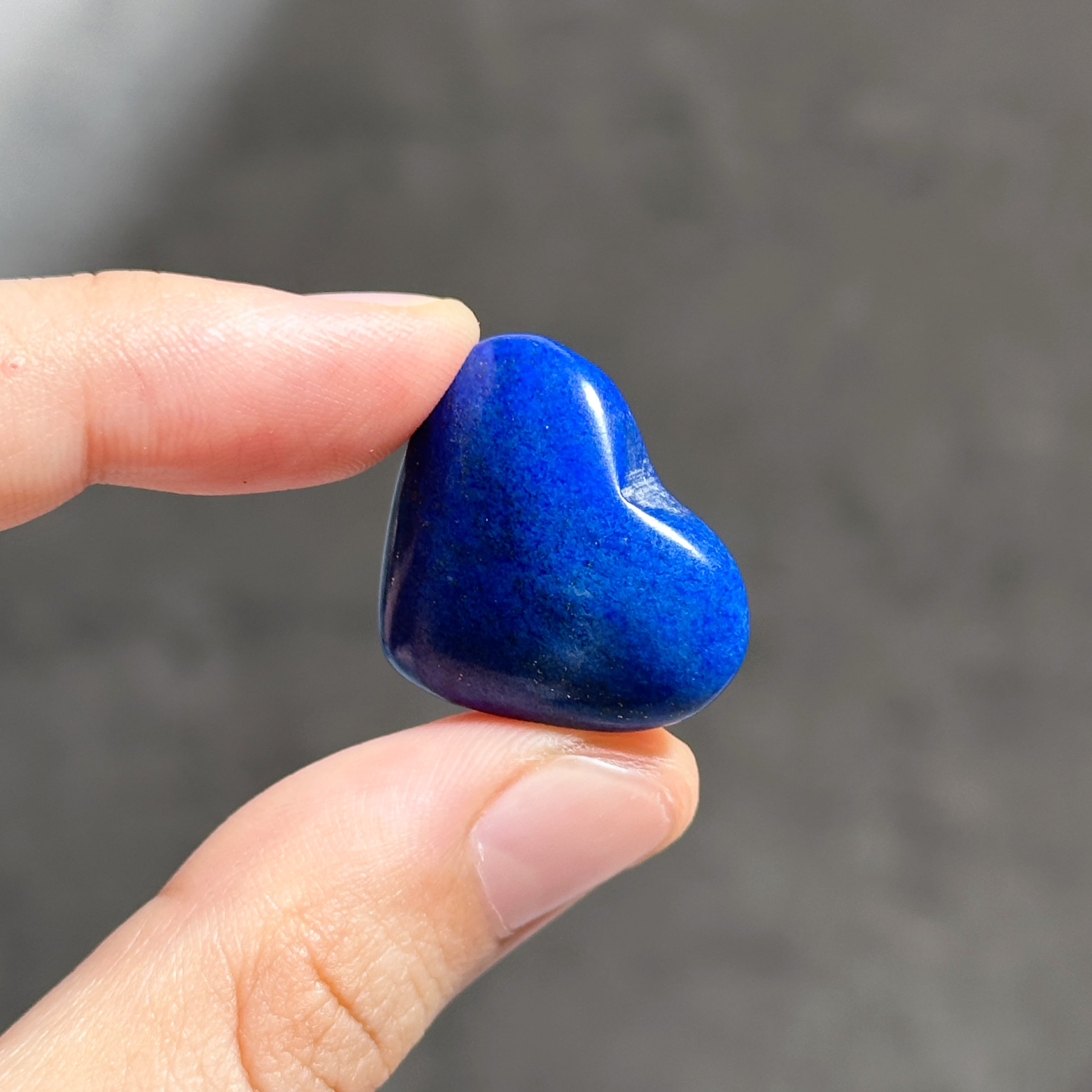 ラピスラズリ ハート型51♡ Lapis Lazuli ♡天然石・鉱物
